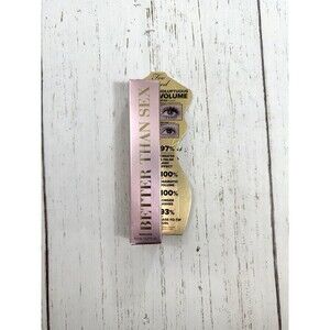Too Faced Better Than Sex Volumizing Mascara Black .27 oz Full Size NEW